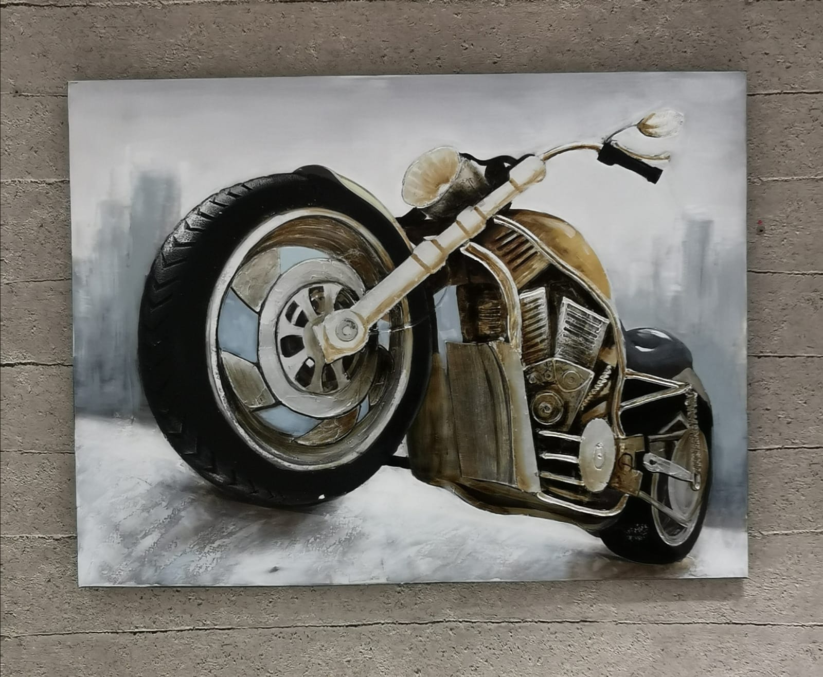 VİTALE MOTORSİKLET TABLO 90X120