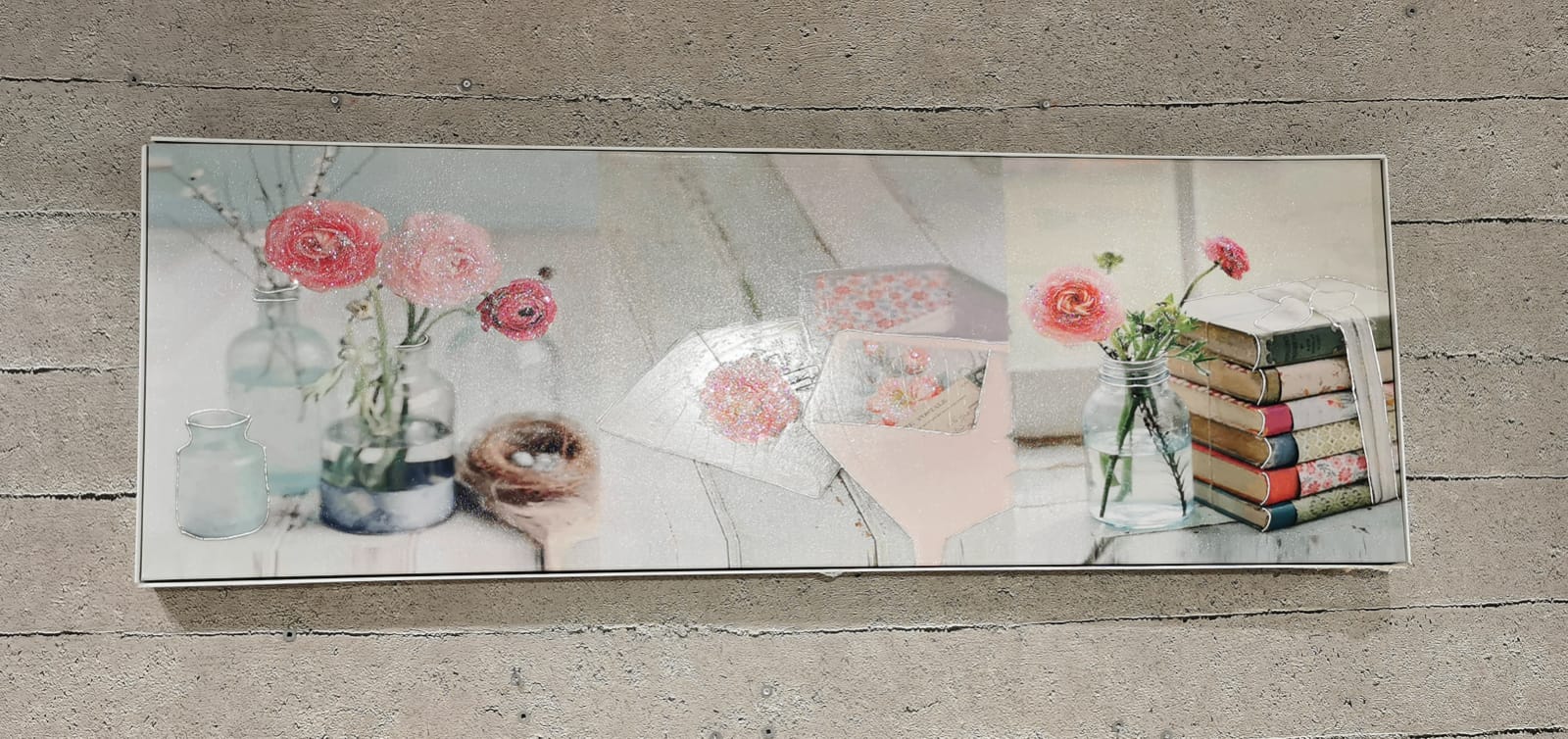 VİTALE SOFT DÜNYA KABARTMALI TABLO 50X100