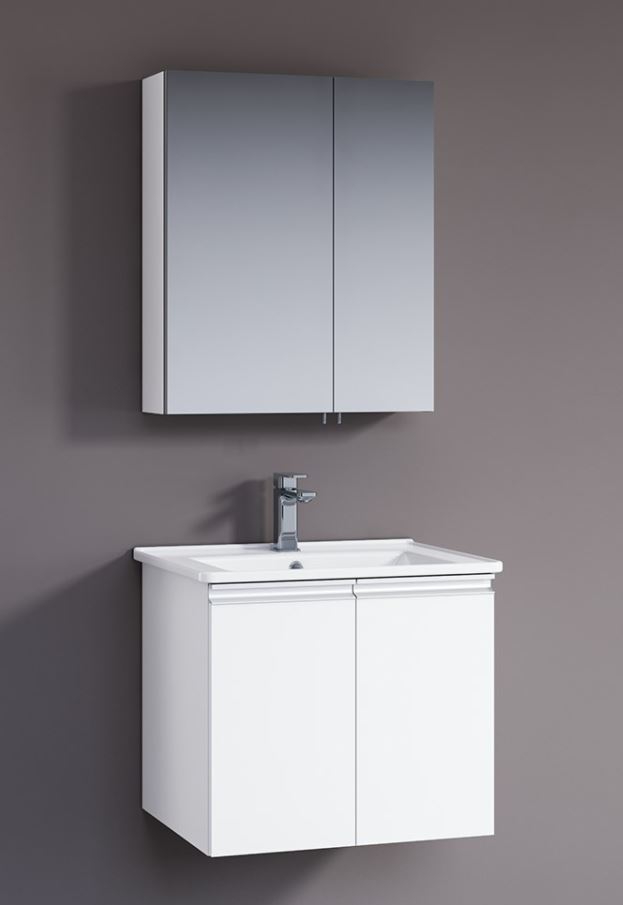 ORKA TERME 60 CM BANYO DOLABI BEYAZ