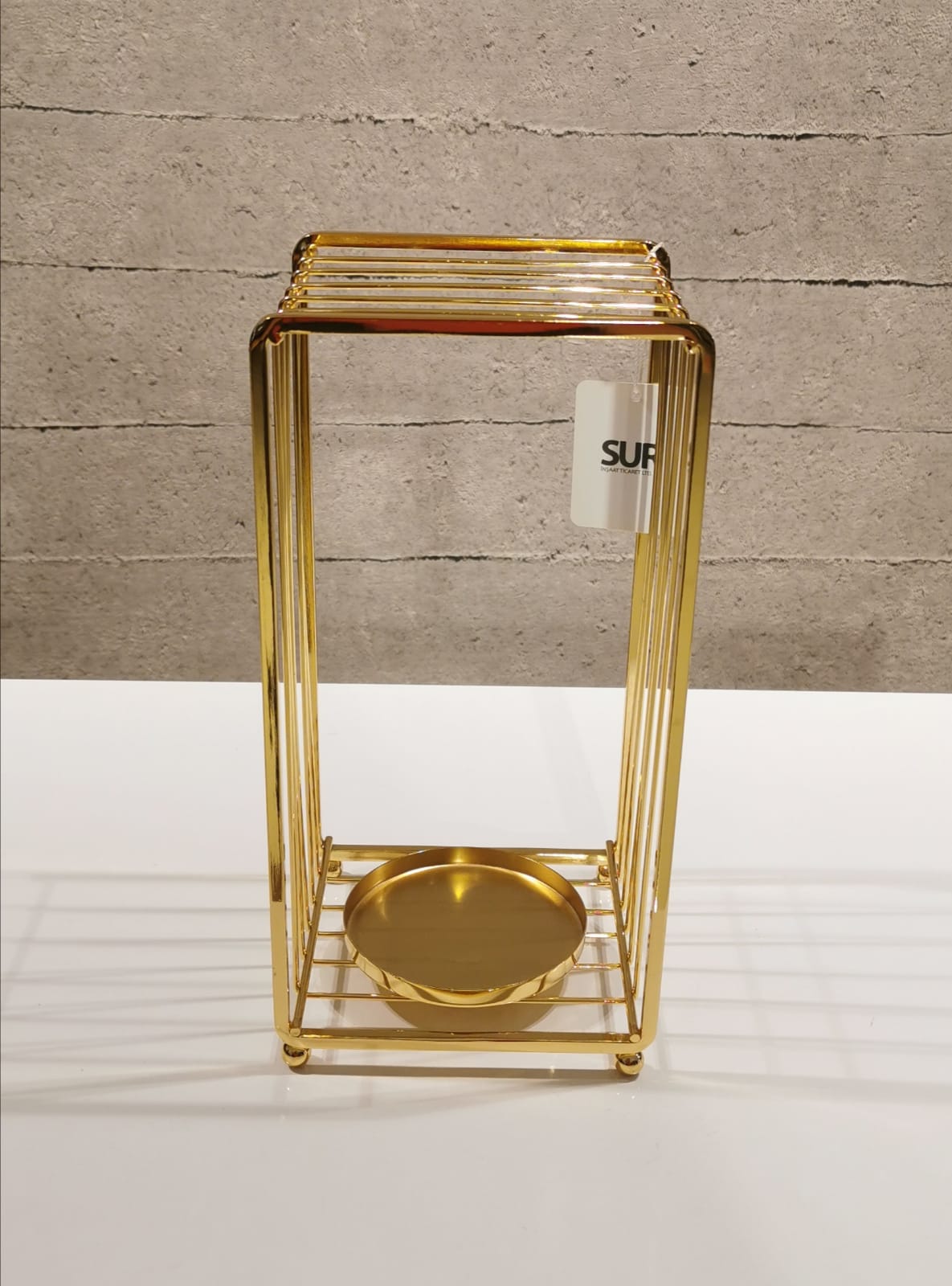 PASİFİK GOLD KAFES MUMLUK 31X15 CM