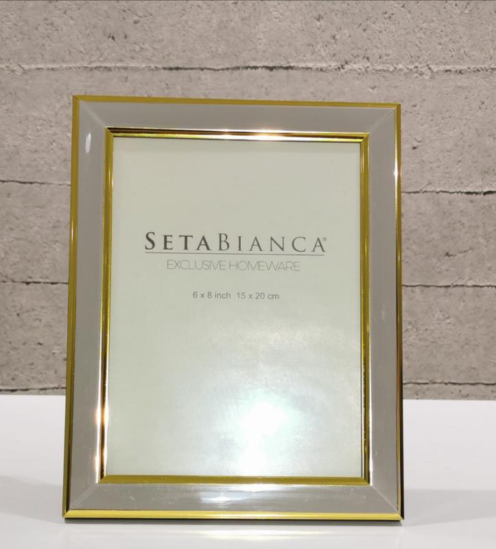 SETA FRAME SHINY GOLD 20*25 CM