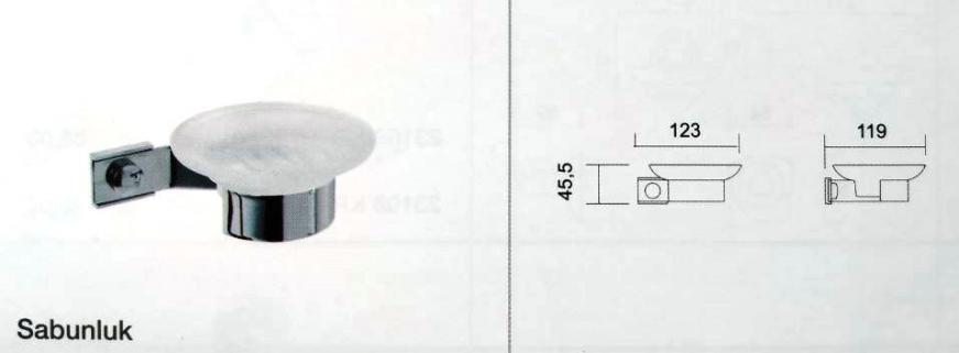 HPET1-A32102K ALASKA KROM SABUNLUK