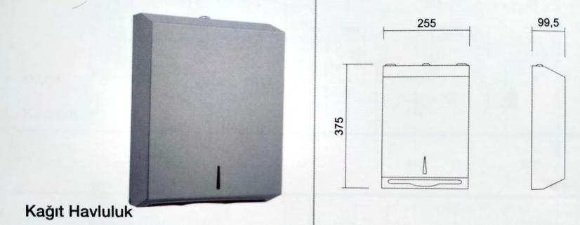 HPET1-A4167 PAS.ÇELİK KAĞ.HAVLULUK 400 KAĞ.KAP.